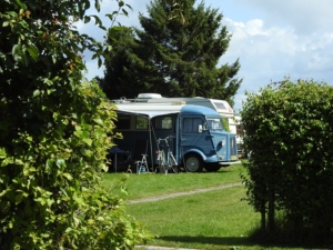 Camping im Sommer